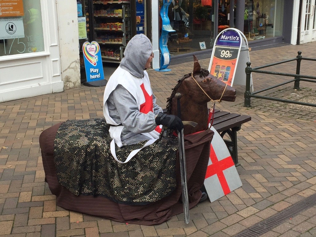 A weary knight